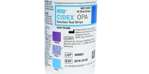 Cidex Opa testovací proužky